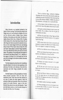 Introduction 
Uttara Kalamrtta Is an important 
landmark m the 
history of Indian Astrology. The text was fust printed in the