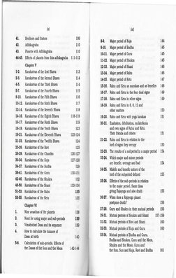 (x) 
(xl) . 
41. 
Brothers and Sisters 
109 
8-9. 
Major perlod of Kuja 
144 
42. 
Adhlkagraha 
110 
9-10. 
Major period of B