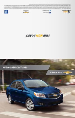 NUEVO CHEVROLET AVEO®
En General Motors de México, S. de R.L. de C.V. (en adelante GMM) mantenemos las técnicas de fabricació