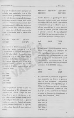 Mnlorzamiento UNI
_ Aritm ética i-.
I I papá de Josué quiere com prar un 
nndador para trasladarlo, pero le falta 
Ionio com