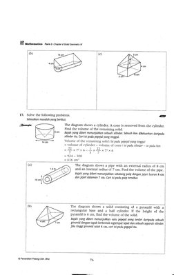 Form 3 Solid Geometry | PDF