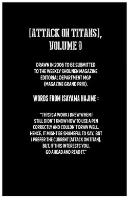 Attack On Titan - Volume 0 | PDF