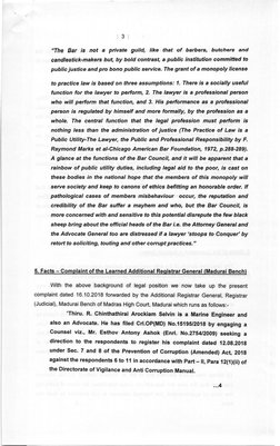 3
"The Bar iS not a private guild, like that of barbers, butchers and
candlestick-makers but, by bold contrast, a public inst