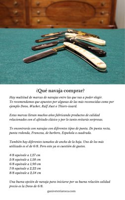 Hay multitud de marcas de navajas entre las que vas a poder elegir.
Te recomendamos que apuestes por algunas de las más recon