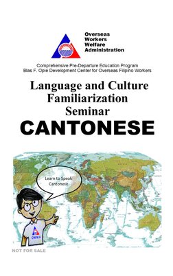 Toisan Dialect Cantonese Manual | PDF