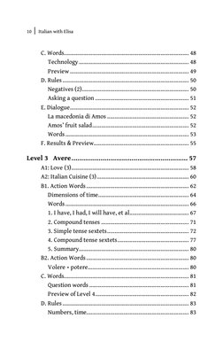 10 | Italian with Elisa
C. Words.................................................................................... 4