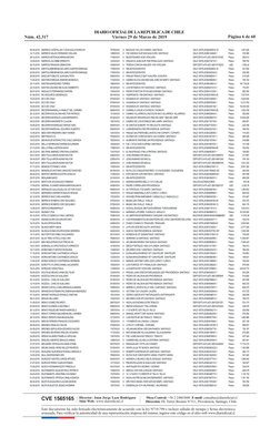 Director: Juan Jorge Lazo Rodríguez
Sitio Web:  www.diarioficial.cl
Mesa Central: +56 2 24863600  E-mail: consultas@diariofic