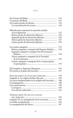 En el trono del Buda ......................................................
112
La postura del Buda .........................