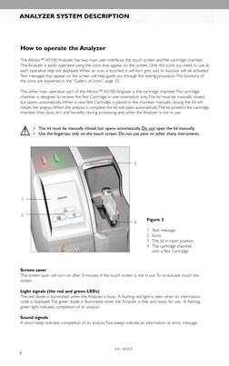 Afinion™ AS100 Analyzer: User Manual | PDF | Electrical Connector ...