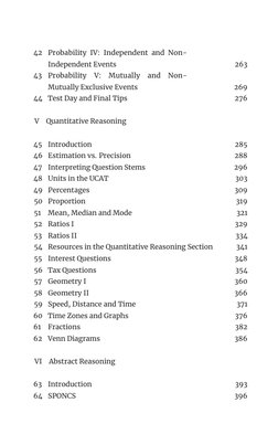 42
Probability IV: Independent and Non-
Independent Events
263
43
Probability
V:
Mutually
and
Non-
Mutually Exclusive Events