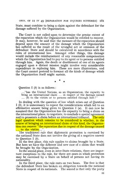 ICJ Advisory Opinion on UN Reparations | PDF | International Law | Rights