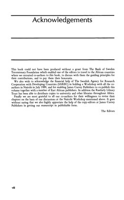 Acknowledgements
This book could not have been produced without a grant from The Bank of Sweden
Tercentenary Foundation whi