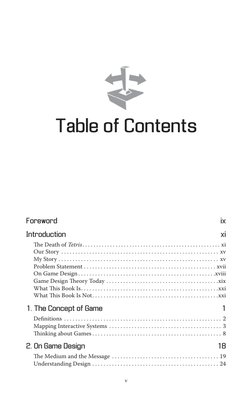 Table of Contents
v
Foreword 
ix
Introduction 
xi
Th e Death of Tetris. . . . . . . . . . . . . . . . . . . . . . . . . . . .