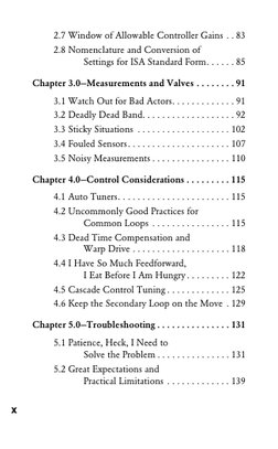 x
2.7 Window of Allowable Controller Gains . . 83
2.8 Nomenclature and Conversion of 
Settings for ISA Standard Form. . . . .