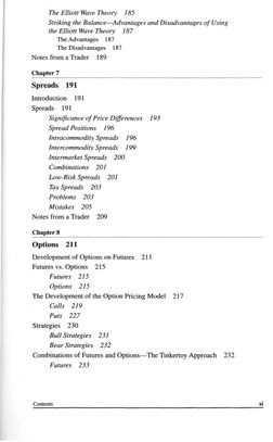 The Elliott Wave Theory 185 
Striking the Balance—Advantages and Disadvantages of Using 
the Elliott Wave Theory 
187 
The Ad