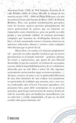 8 | Mundos Alternos
American Gods (1998) de Neil Gaiman, Estación de la 
calle Perdido (2000) de China Mieville, la trilogía