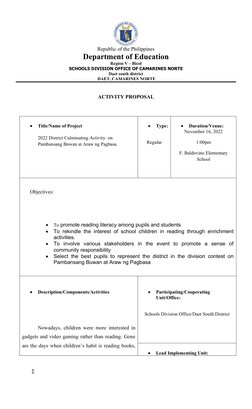 Republic of the Philippines
Department of Education
Region V – Bicol
SCHOOLS DIVISION OFFICE OF CAMARINES NORTE
Daet south di