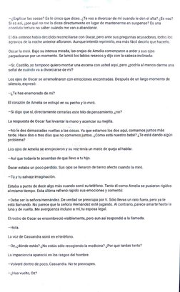 -¿Explicar las cosas? Es lo único que dices. ¿ Te vas a divorciar de mí cuando le den el alta? ¿Es eso? 
Si es así, ¿por qué