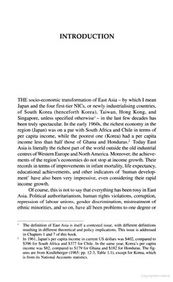 The East Asian Development Experience - Ha-Joon Chang | PDF