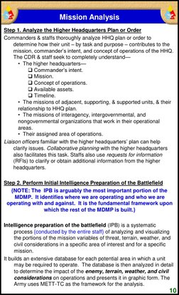 MDMP Handbook for Brigade Staffs | PDF | Staff (Military ...