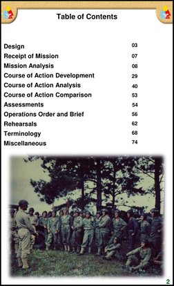 MDMP Handbook for Brigade Staffs | PDF | Staff (Military ...