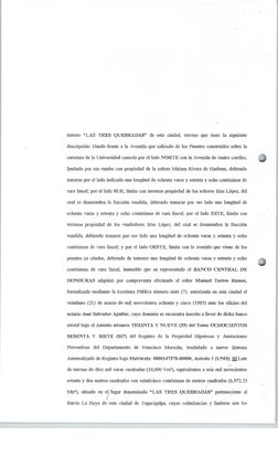 SES~NTA
y
SlETE(S67)ctel
Registro
de la Propiedad
Hipotecas
y Anotaciones
terreno
"LAS
TRES
QUEBRADAS"
de esta ciudad, terren
