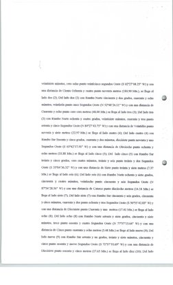 SegundosOestetx
65"42'17.91" 'W) y con una distancia de Dieciocho.punto
ochenta y
,
. ~
veintisiete minutos, cero ocho punto