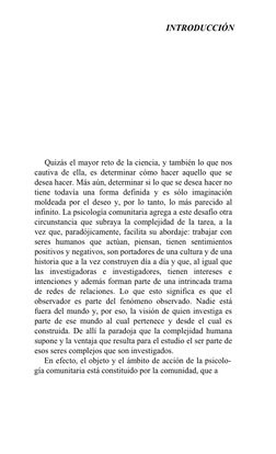 INTRODUCCIÓN 
Quizás el mayor reto de la ciencia, y también lo que nos 
cautiva de ella, es determinar cómo hacer aquello que