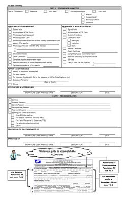 Sss Acop Form.pdf ACOP Form for SSS Pensioners 2024 | PDF | Identity Document | Social ...