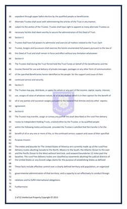 2 of 12 Intellectual Property Copyright © 2013 
 
expedient through paper ballot election by the qualified people as benefi