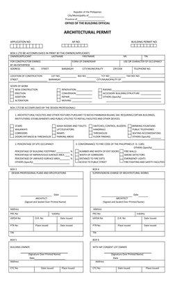 Architectural Permit Application Guide | PDF