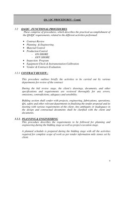 QA/QC Manual Overview and Procedures | PDF | Quality Assurance ...