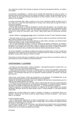 como usted dice y escribe. Para contestar su pregunta, en Rusia hay dos gobiernos distintos: uno visible y 
otro invisible.
