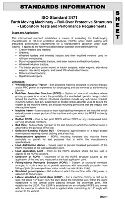 Iso Rops ISO 3471 ROPS Standards Overview | PDF | Tractor | Loader (Equipment)