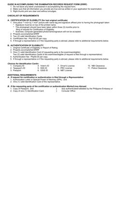 ERRF Submission Guide for CSC Requests | PDF | Applications Of ...