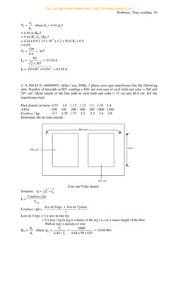 Transformer Design and Calculation Guide | PDF | Transformer | Quantity