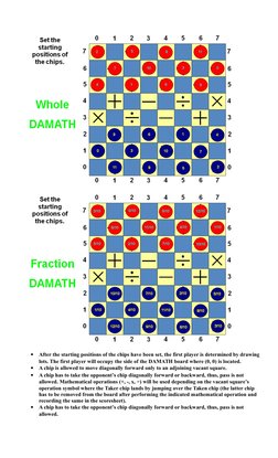 DAMATH Game Rules and Guidelines | PDF | Teaching Mathematics | Leisure