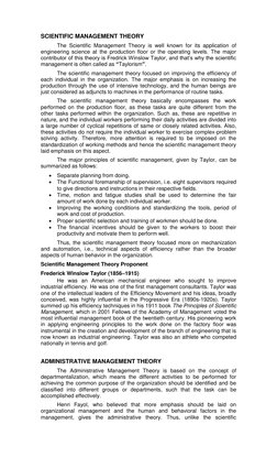 Overview of Management Theories | PDF | System | Systems Thinking