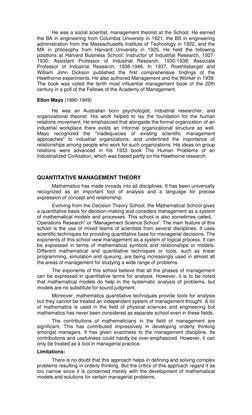Overview of Management Theories | PDF | System | Systems Thinking