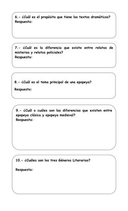 6.- ¿Cuál es el propósito que tiene los textos dr