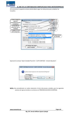 EL ABC DE LA CONTABILIDAD SIMPLIFICADA PARA MICROEMPRESAS 
www.novaconta.org  (http://www.novaconta.org/)