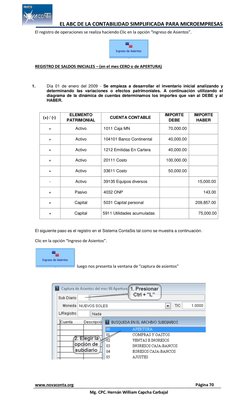 EL ABC DE LA CONTABILIDAD SIMPLIFICADA PARA MICROEMPRESAS 
www.novaconta.org  (http://www.novaconta.org/)
