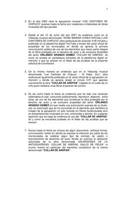 2 
 
 
3. En el año 2000 nace la agrupación musical “LOS CANTORES DE 
CHIPUCO” quienes hasta la fecha son creadores e intérpr