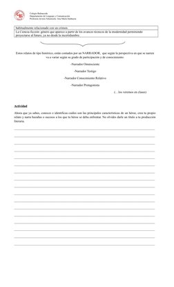 Colegio Balmaceda
Departamento de Lenguaje y Comunicación
Profesora Javiera Valenzuela /Ana María Sanhueza
habitualmente rela