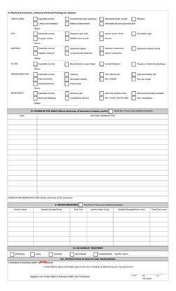 PhilHealth Claim Form 4 Instructions | PDF | Thorax | Clinical Medicine