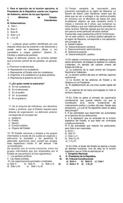 8. Para el ejercicio de la función ejecutiva, el 
Presidente de la República cuenta con órganos 
de Gobierno, dentro de los q