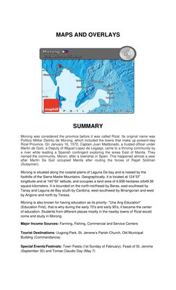 Morong Rizal Map Overview of Morong, Rizal Municipality | PDF | Philippines