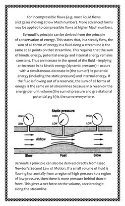 for incompressible flows  (https://en.wikipedia.org/wiki/Incompressible_flow)(e.g. most liquid  (https://en.wikipedia.org/wik