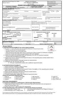 Errf Declaration Example ERRF: Eligibility Records Request Form | PDF | Signature | Identity ...