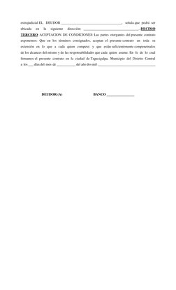 extrajudicial EL   DEUDOR ___________________________________,   señala que  podrá  ser  
ubicada  en  la  siguiente  direcci